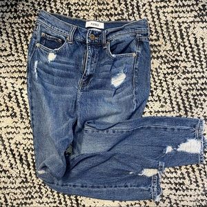 Pistola distressed boyfriend jeans, size 6